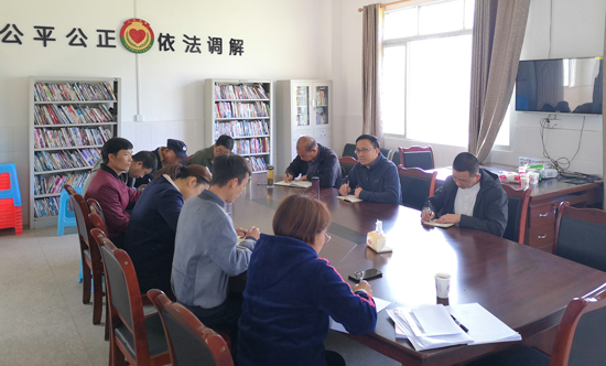集團(tuán)公司黨委書記、董事長周燕賓一行調(diào)研脫貧攻堅工作