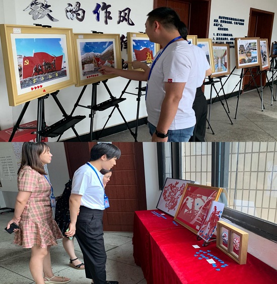 清源水務(wù)舉辦“慶祝中國共產(chǎn)黨成立100周年暨黨史學習教育”之詩書畫攝影手工作品展