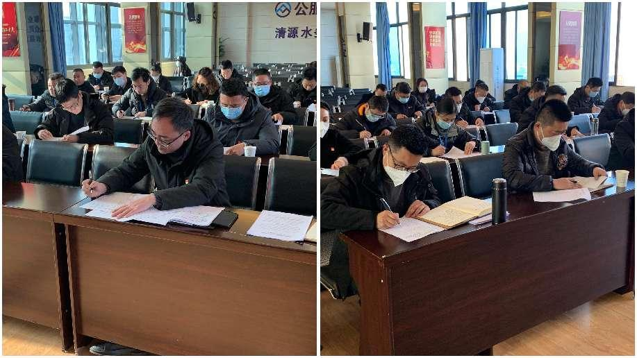 述職評(píng)議亮成績，凝心聚力謀新篇 ——公服集團(tuán)清源水務(wù)公司召開2022年度黨支部書記抓黨建工作述職評(píng)議暨中層干部述職述廉考評(píng)會(huì)